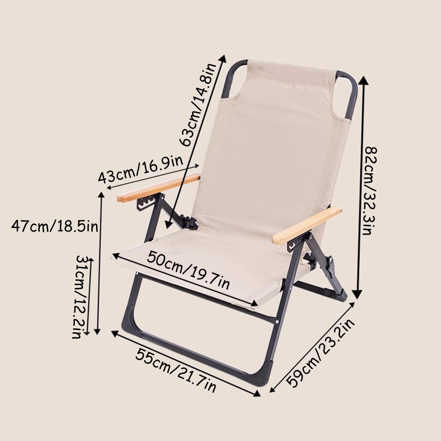 Silla Reclinable de Camping Plegable FLEPYHB para Exterior e Interior, Gravedad Cero, Tela Oxford, Ideal para Patio, Césped y Piscina